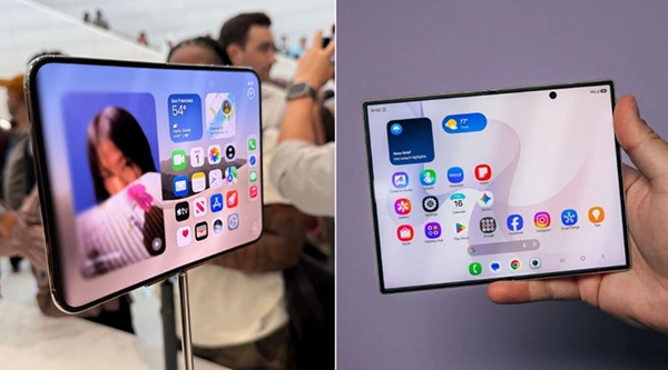 三星开嘲苹果折叠屏“热剩饭”:iPhone Duo 登场,安卓阵营集体“补刀” 三星开嘲苹果折叠屏“热剩饭”:iPhone Duo 登场,安卓阵营集体“补刀”